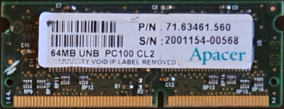 Apacer 64mb